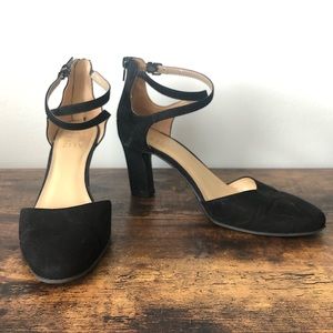 Naturalizer Pumps with Criss-cross Ankle Strap